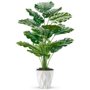 Künstliche Rose Pflanze 71 cm – Realistische Deko Pflanze für Zuhause