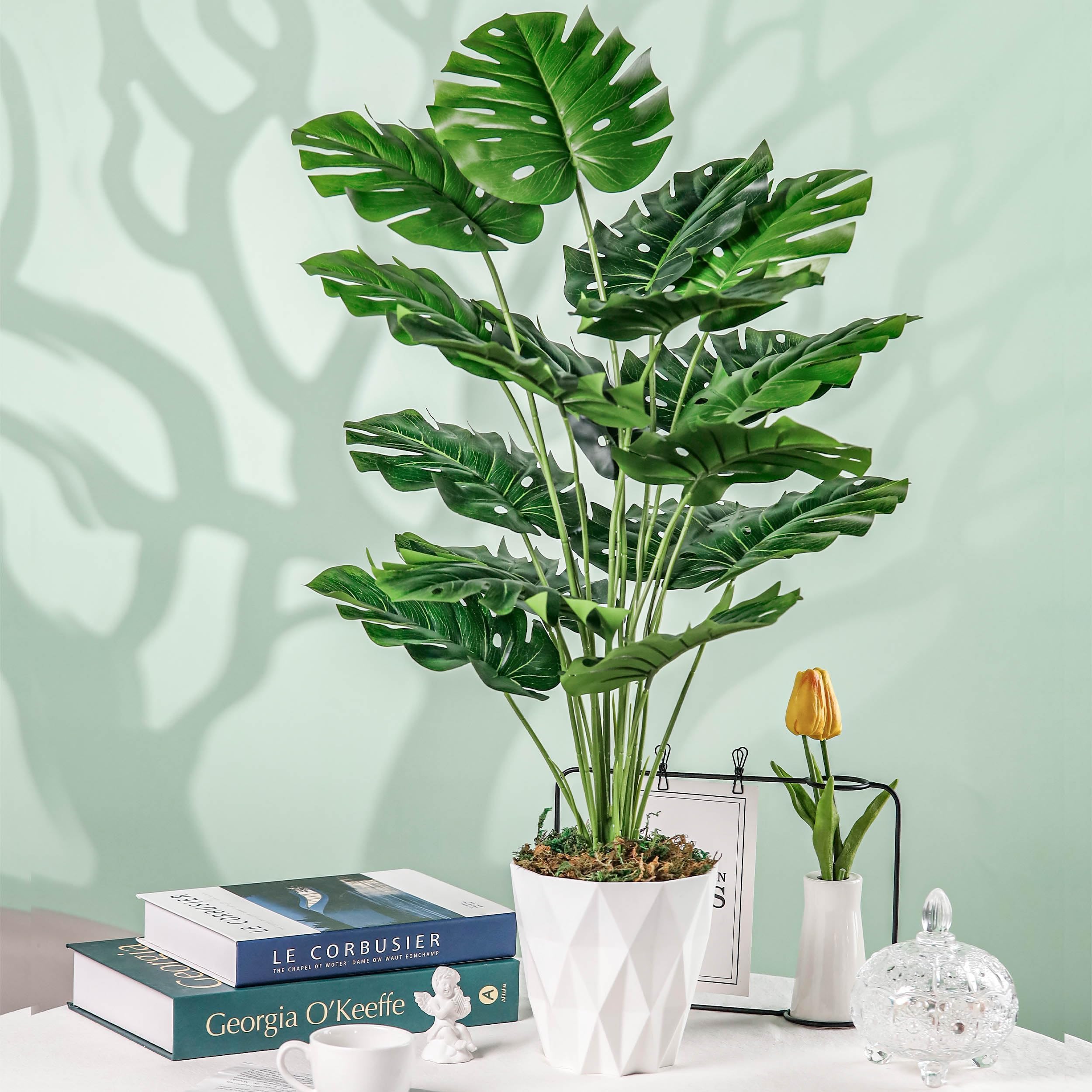 Künstliche Rose Pflanze 71 cm – Realistische Deko Pflanze für Zuhause - Image 6